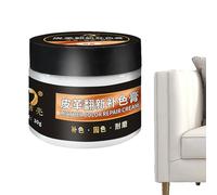 reparadora de cuero - Bálsamo recolorante de secado rápido 30 g, antiarañazos para asientos de coche, restaurador de color para muebles, rellenador de grietas, tinte acondicionador | Kit de reno