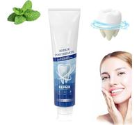Reparar la pasta de dientes, Reparar la pasta de dientes blanqueadora, Pasta de dientes blanqueadora con niacinamida, Limpieza profunda, Respiración fresca y gestión de la salud bucal (1 pieza)
