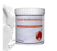 -Reparaturpaste - 500 G, Schnell Trocknendes, Hochfestes Wandreparaturmittel, Wasserfeste Spachtelmasse Für Risslöcher | Putzspachtel Mit Glatter Oberfläche Für Badezimmer, Wohnzimmer