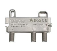 Repartidor tv 2d 5-2400mhz 5/4db f televes 519502