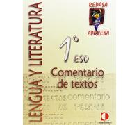Repasa Y Aprueba. Lengua Y Literatura. Comentario De Texto. Cuaderno De Trabajo. 1º ESO