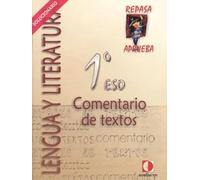 Repasa y aprueba. Lengua Y Literatura. Comentario De Texto. Libro De Profesor. 1º ESO