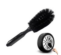 Repaso de rueda automotriz - Herramienta de limpieza de llantas premium, cepillo de lavado industrial | Mango de alcance extendido, cerdas de nylon resistentes, accesorio kit de lavagg