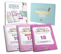 NOBRAND Pack cuadernos Repaso Matemáticas 6 Primaria – Cuadernos 16,17,18
