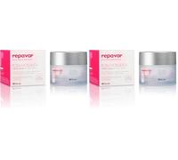 Repavar - Crema Facial Hidratante - Rosa Mosqueta, Ácido Hialurónico y Colágeno - Enriquecida con Vitamina E y Manteca de Karité - Regenera la Piel y Retrasa los Signos de la Edad - 50 ml