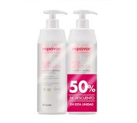 Repavar - Regeneradora Loción Corporal Rosa Mosqueta, 2 x 500 ml | Vitamina E, Hidratación Intensiva, Revitaliza, Absorción Rápida, Piel Seca, Muy Seca, Pack Ahorro