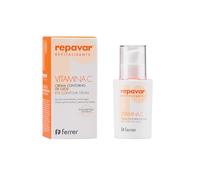 Repavar Revitalizante - Crema Contorno de Ojos con Acción Antiarrugas - Elaborada con Vitamina C - Previene la Aparición de Bolsas, Ojeras y Patas de Gallo - 15 ml