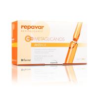 Repavar Revitalizante - Sérum Antiedad con Acción Redensificadora - Elaborado con Vitamina C - Formato para 1 Mes - Piel más Joven, Tersa y Luminosa - 30 Ampollas de 1 ml