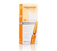 Repavar Revitalizante - Sérum Metaglicanos Flash Extreme - Efecto Tensor Inmediato - Elaborado con Vitamina C - Piel más Luminosa y Radiante - Fija el Maquillaje - 1 Ampolla de 1 ml