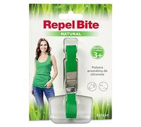 REPEL BITE NATURAL ADULTO pulsera citronela. Pulsera AntImosquitos. Ajustablepara muñeca y tobillo. Resistente al agua. Duración 3 semanas.