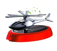 Repelente De Aire Solar - Fragancia Automática De Aromaterapia, Spinner De Perfume Natural De Estilo Helicóptero | Difusor De Perfume Del Coche Accionado Por La Luz Del Sol, Rotación Del Concepto