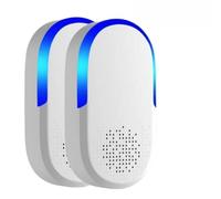 Repelente de plagas ultrasónico, repelente electrónico recargable para el hogar, roedores eficaces para ratones, ratas, espías