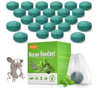 Repelente de roedores, trampa para ratones, spray de aceite de menta para ratones, uso en interiores y exteriores, seguro para humanos y mascotas, control de plagas, bolas de polilla, defensa contra