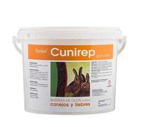 Repelente granulado para conejos | Protección eficaz para cultivos, huertos y jardines | Grandes fincas | Formato: 1.3 Kg