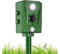 Repelente para Gatos, ultrasonidos para Animales, bolardos para Palomas, 2025 Nuevo ultrasonido Solar Repelente para Palomas, pájaros, Perros, Ratones, Zorros