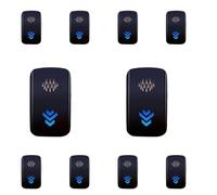 Repelente ultrasónico inteligente de mosquitos e insectos, repelente electrónico de cucarachas y roedores para el hogar (negro, 10, normas europeas)