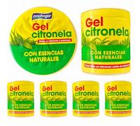 Repelentes Antimosquitos Natural de Citronela en Gel para Jardín Hogar Patio Porche Interior Exterior Casa sin Tóxicos sin Químicos sin Electricidad x4 - Ahuyentador Moscas Mosquitos Avispas