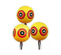 Repellent Balloons - Anti Pigeon Bird Scarer - to Repel Pigeons, Crows and More - for Use with Ultrasonic/Spike/Net - Pack of 3