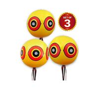 Repellent Balloons - Bird Repellent Pigeon Repeller - to Repel Pigeons, Crows and More - for Use with Ultrasonic/Spike/Net - Pack of 3