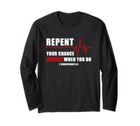 Repent, Your Chance Expires When You Do Heartbeat EKG Faith Manga Larga