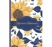 Répertoire téléphonique familial A-Z - Format A4 (Couverture Tournesols): Carnet d’adresses à remplir · 116 pages · 4 pages par lettre · Sections ... Enfants - Écoles & Activités, Autres contacts