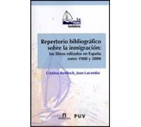Repertorio Bibliografico Sobre La Inmigracion: Los Libros Editado S En