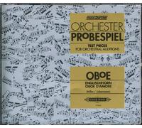 Repertorio Orquestal - Orchester Probenspiel (Test Pieces) para Oboe y Corno Ingles (3 CD) (Millert)