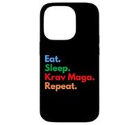 Repetición de Krav Maga para Luchadores y Amantes de Krav Maga Carcasa para iPhone 14 Pro