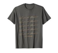Repetición Oficial de Neil Diamond Exclusive Wild At Heart Camiseta