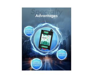 Repetidor -485, Convertidor RS485, Módulo de Comunicación Modbus-RTU, Mayor Distancia de Transmisión de Red