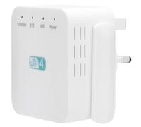 Repetidor de 300 m con amplificador de señal de antena dual, extensor de alcance, blanco, 100-240 V