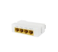 Repetidor de Interruptor de Red Gigabit, Extensor PoE de 4 Puertos 100/1000M, IEEE802.3af/at Plug and Play