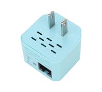 Repetidor extensor de alcance mini router expandidor fácil de instalar y usar. Diseñado para ser móvil y portátil. Los puertos Ethernet permiten