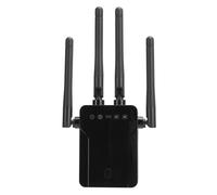 Repetidor extensor de rango con 2 puertos LAN y puerto Ethernet para enrutador doméstico, amplificador de doble banda.