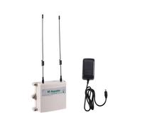 Repetidor Inalámbrico de 12 V CC y 433 MHz, Antenas Duales, Señal Estable para Sensores de Alarma, Enchufe Europeo.