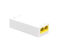 Repetidor PoE de 2 Puertos Extensor 1 a 2 PoE con IEEE802.3af/at Plug and Play 48V