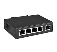 Repetidor POE de 45-57 V 0.6 A, 1 en 4 salidas, extensor de red de 394 pies, compatible con IEEE802.3af IEEE802.3at estándar para puente inalámbrico