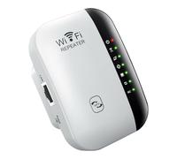 Repetidor Wi-fi 300 Mbps 802.11 B/g/n de Plástico Blanco | Cobertura Ampliada, Alta Penetración y Menor Pérdida, para Varios Dispositivos y Uso Multimedia Intenso