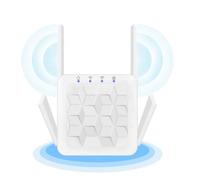 Repetidor WiFi, 300Mbps Extensor WiFi, Amplificador WiFi 2.4GHz con Repertidor/Ap Modo y la función WPS, Amplificador Señal de Red WiFi con Puerto Ethernet e Interfaz de Alimentación
