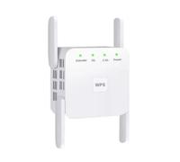 Repetidor WiFi AC1200 Mbps de doble banda (2,4 GHz y 5 GHz) con WPS. Fácil configuración para el hogar y la oficina, y cobertura establ