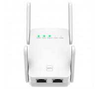 Repetidor WiFi Largo Alcance, Amplificador WiFi 1200 Mbit/s, 2,4 G+ 5 G con conexión LAN, Cobertura hasta 200 m², Compatible con Alexa, routers estándar del,con WPS (AC1200-1)