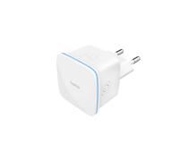 Repetidor WiFi N300, 2,4 GHz, para enchufe, con conexión LAN y WPS