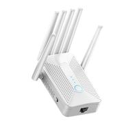 Repetidor WiFi Potente con 6 Antenas,Amplificador de Señal WiFi Cobertura 600 m²,Soporta 50+ Dispositivos, Modo Repetidor/Ap,Extensor WiFi con WPS,Fácil Instalación