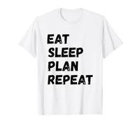 Repetir el Plan de Comer sueño Camiseta