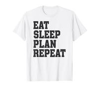 Repetir el Plan de Comer sueño Camiseta