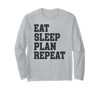 Repetir el Plan de Comer sueño Manga Larga