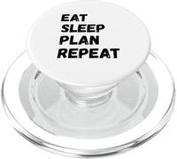 Repetir el Plan de Comer sueño PopSockets PopGrip para MagSafe