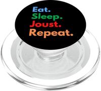 Repetir la Justa del sueño para los Amantes de la Historia Medieval y Larp PopSockets PopGrip para MagSafe