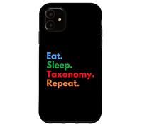 Repita la taxonomía de comer sueño para los amantes de la taxonomía Carcasa para iPhone 11
