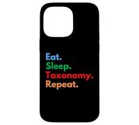Repita la taxonomía de comer sueño para los amantes de la taxonomía Carcasa para iPhone 14 Pro Max